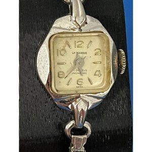 VINTAGE Ladies Deco la marque watch 10K Gold case RGP 4 REPAIR